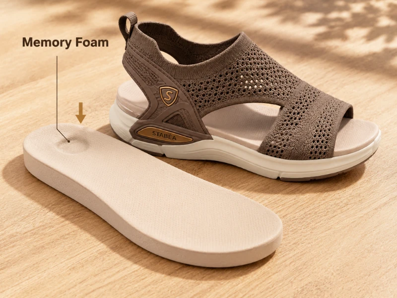 Soletta in memory foam Stabea